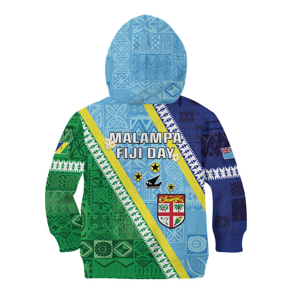 Love Malampa Fiji Day Kid Hoodie Together We Grow LT05 - Polynesian Pride