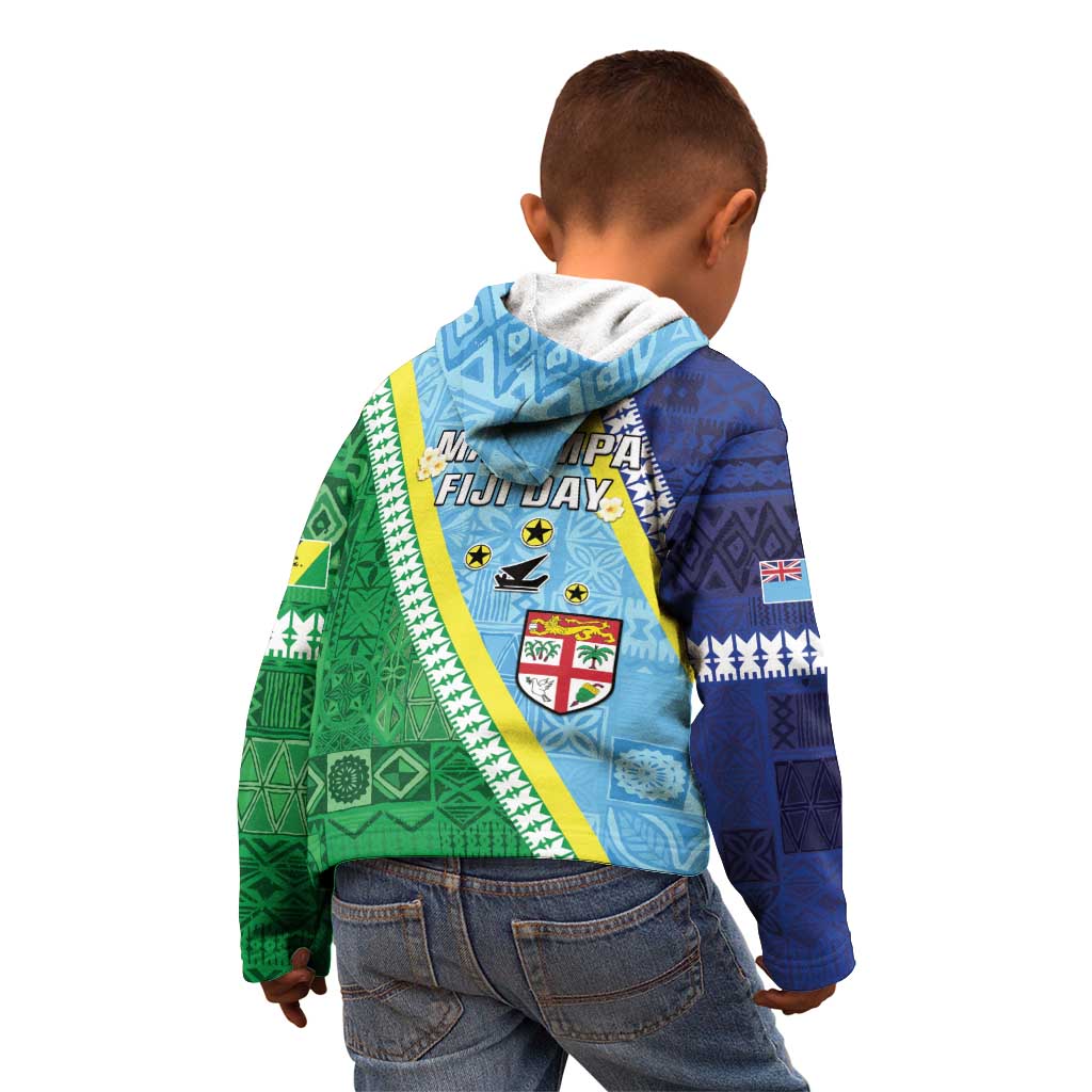 Love Malampa Fiji Day Kid Hoodie Together We Grow LT05 - Polynesian Pride