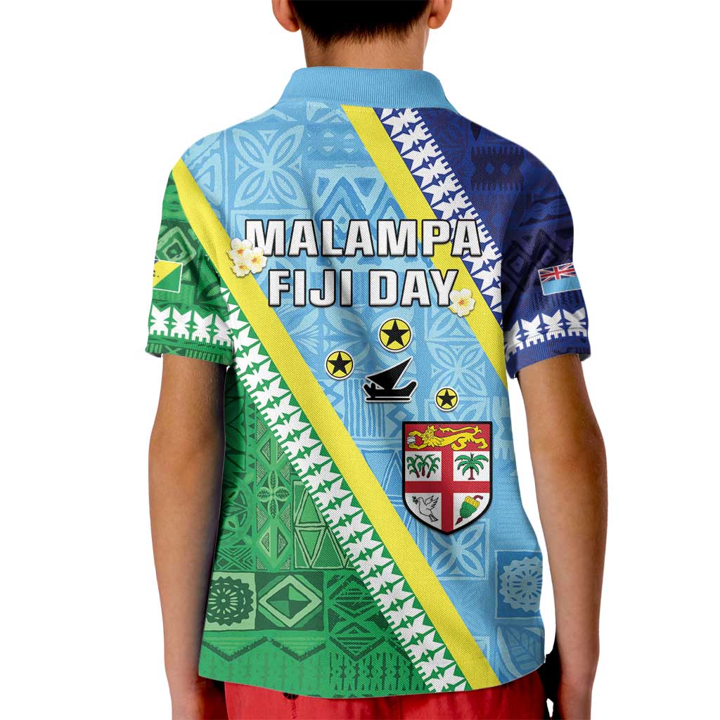 Love Malampa Fiji Day Kid Polo Shirt Together We Grow LT05 - Polynesian Pride
