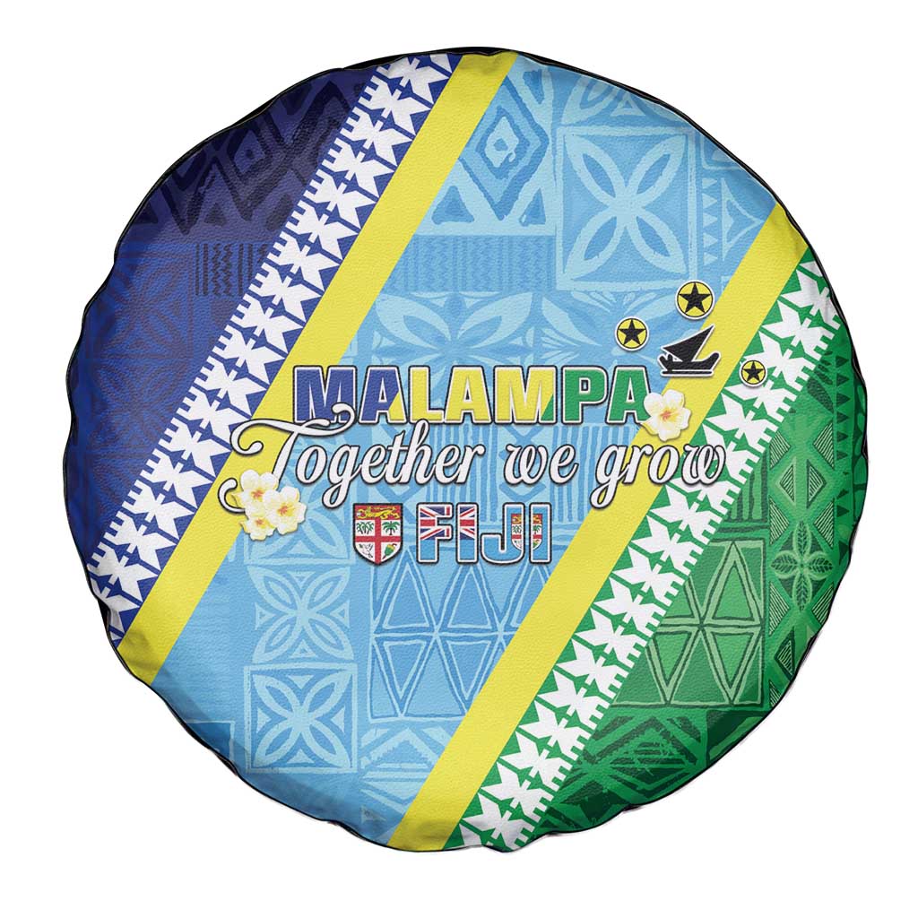 Love Malampa Fiji Day Spare Tire Cover Together We Grow LT05 - Polynesian Pride