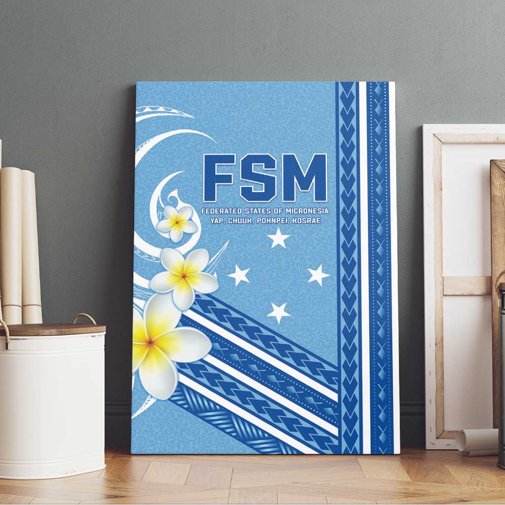 Federated States of Micronesia Canvas Wall Art Happy 38th Independence Anniversary LT05 - Polynesian Pride