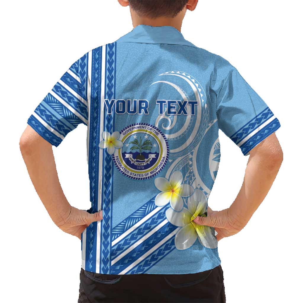 Personalised Federated States of Micronesia Family Matching Summer Maxi Dress and Hawaiian Shirt Happy 38th Independence Anniversary LT05 - Polynesian Pride