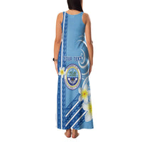 Personalised Federated States of Micronesia Family Matching Tank Maxi Dress and Hawaiian Shirt Happy 38th Independence Anniversary LT05 - Polynesian Pride