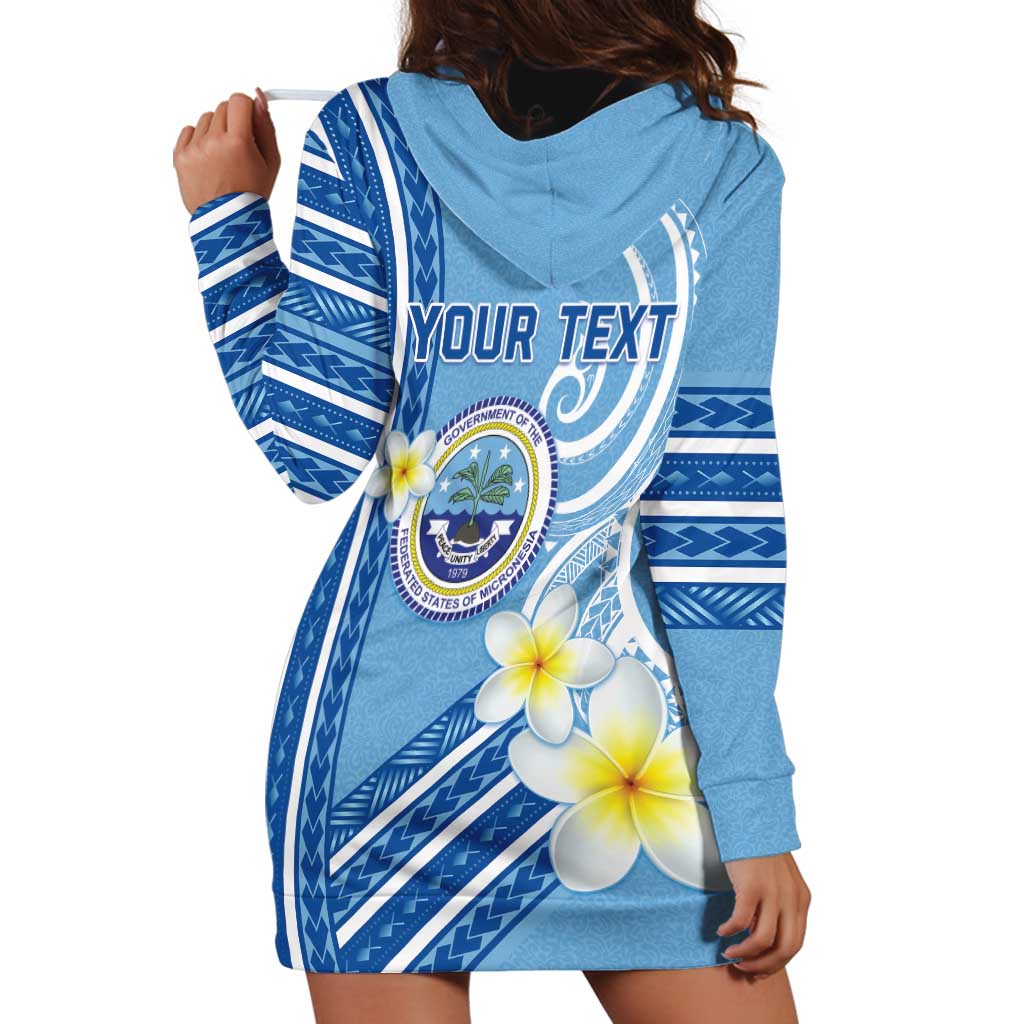 Personalised Federated States of Micronesia Hoodie Dress Happy 38th Independence Anniversary LT05 - Polynesian Pride