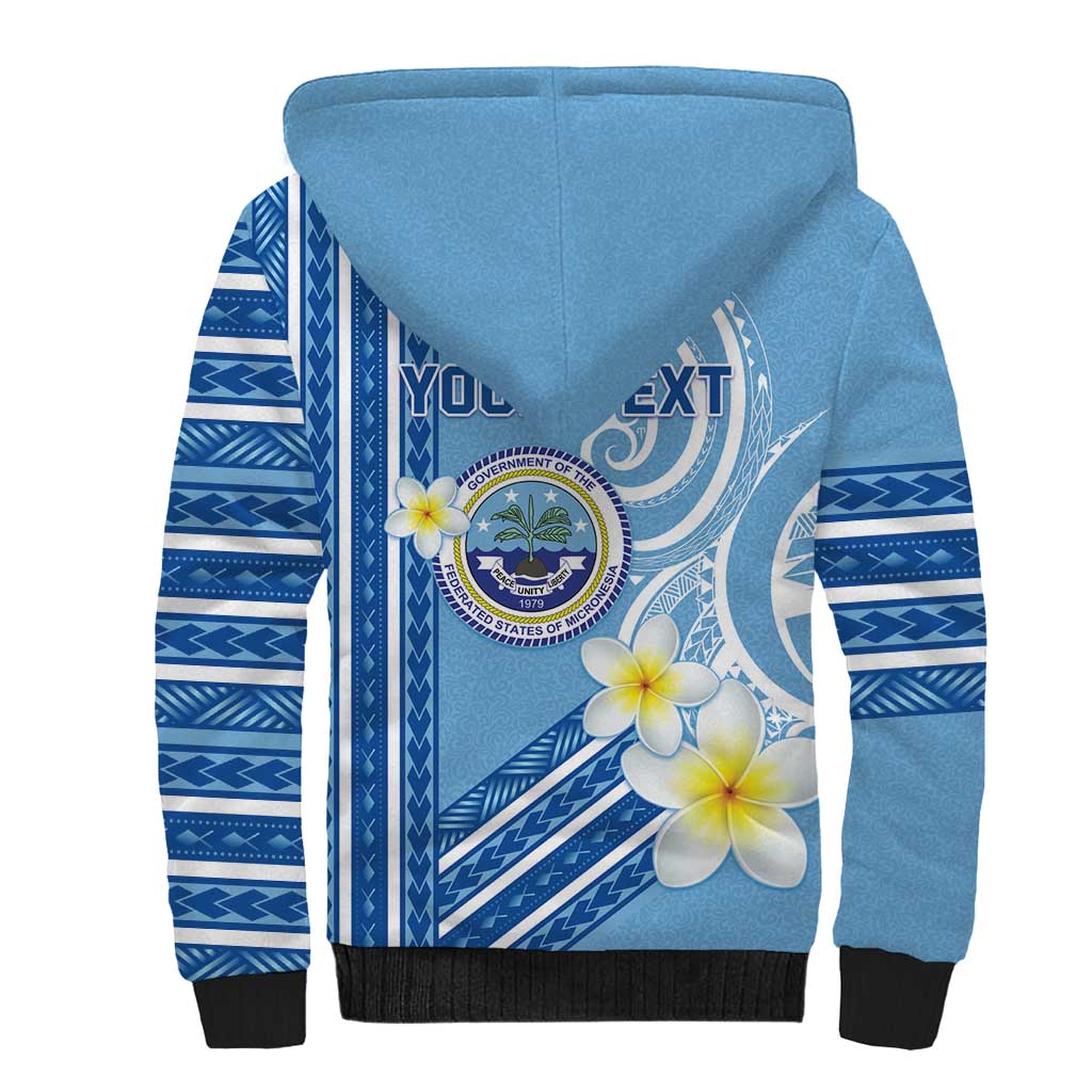 Personalised Federated States of Micronesia Sherpa Hoodie Happy 38th Independence Anniversary LT05 - Polynesian Pride