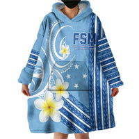 Personalised Federated States of Micronesia Wearable Blanket Hoodie Happy 38th Independence Anniversary LT05 - Polynesian Pride