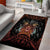 Aloha Halloween Area Rug Horror Tiki Heavy Metal Style - Polynesian Pride