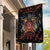 Aloha Halloween Garden Flag Horror Tiki Heavy Metal Style - Polynesian Pride