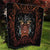 Aloha Halloween Quilt Horror Tiki Heavy Metal Style - Polynesian Pride