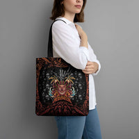 Aloha Halloween Tote Bag Horror Tiki Heavy Metal Style - Polynesian Pride