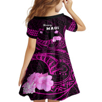Hawaii Strong Maui Kid Short Sleeve Dress Lahaina Is Not For Sale LT05 - Polynesian Pride