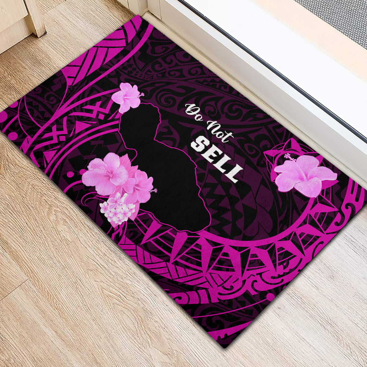 Hawaii Strong Maui Rubber Doormat Lahaina Is Not For Sale LT05 - Polynesian Pride