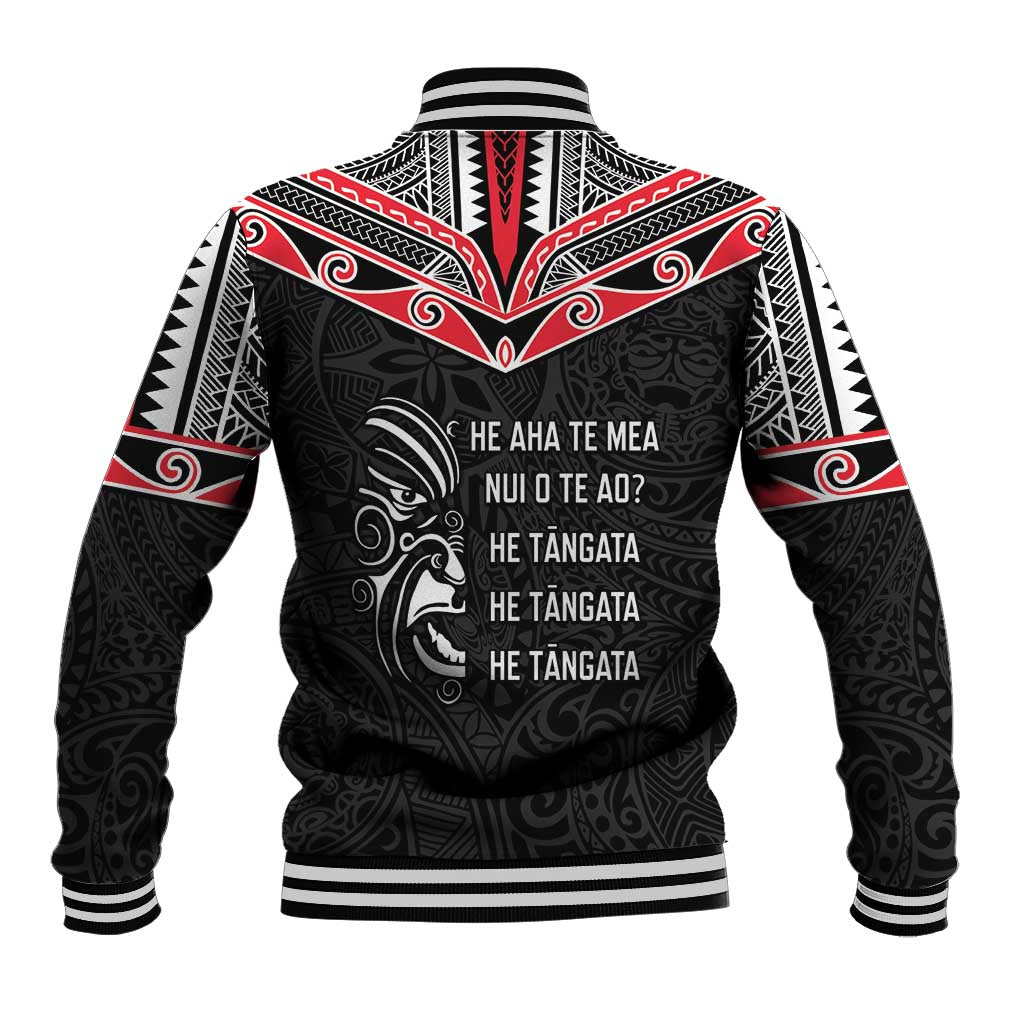 Aotearoa Toitu Te Tiriti Baseball Jacket New Zealand Honour The Treaty LT05 - Polynesian Pride