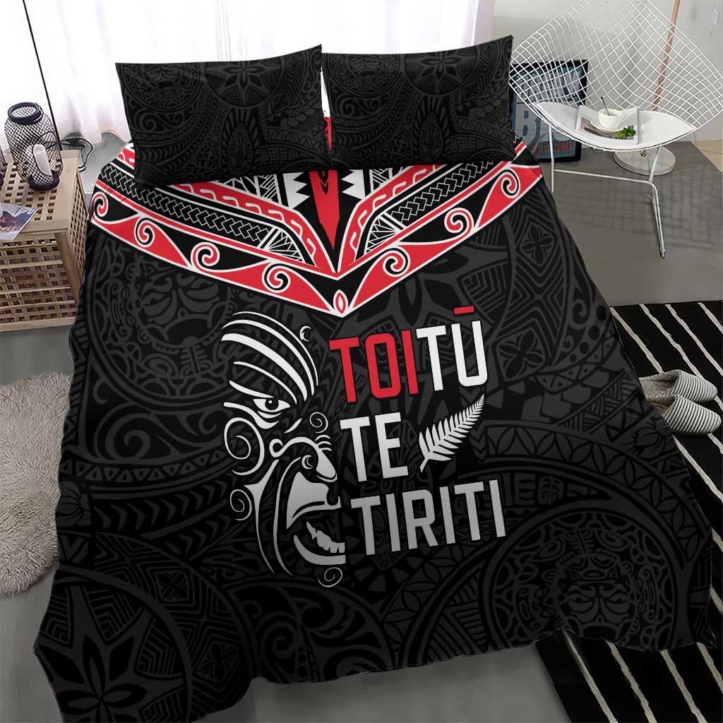 Aotearoa Toitu Te Tiriti Bedding Set New Zealand Honour The Treaty LT05 - Polynesian Pride