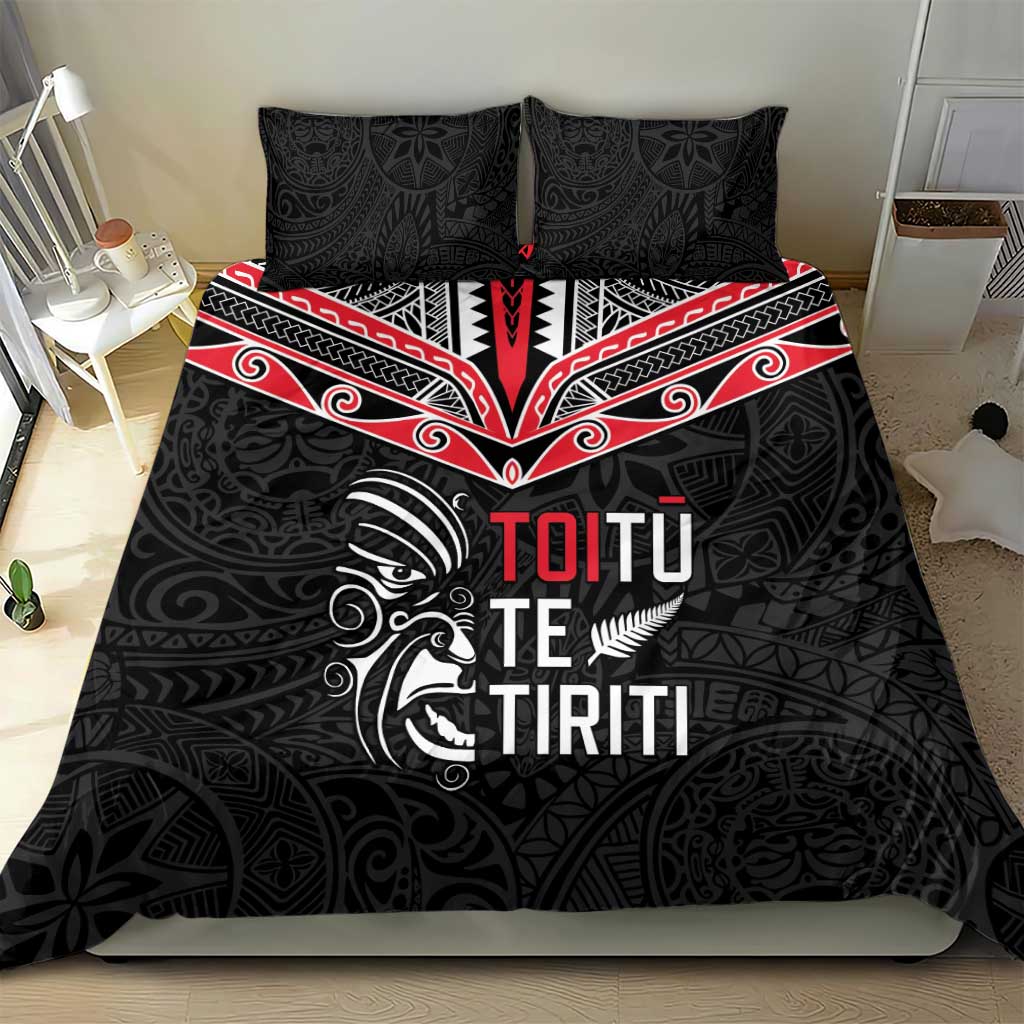 Aotearoa Toitu Te Tiriti Bedding Set New Zealand Honour The Treaty LT05 - Polynesian Pride