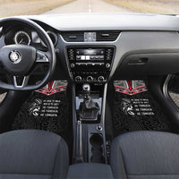 Aotearoa Toitu Te Tiriti Car Mats New Zealand Honour The Treaty LT05 Set 2pcs - Front Black - Polynesian Pride