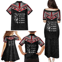 Aotearoa Toitu Te Tiriti Family Matching Puletasi and Hawaiian Shirt New Zealand Honour The Treaty LT05 - Polynesian Pride