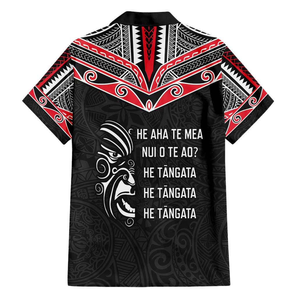 Aotearoa Toitu Te Tiriti Family Matching Short Sleeve Bodycon Dress and Hawaiian Shirt New Zealand Honour The Treaty LT05 - Polynesian Pride