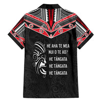 Aotearoa Toitu Te Tiriti Family Matching Tank Maxi Dress and Hawaiian Shirt New Zealand Honour The Treaty LT05 - Polynesian Pride