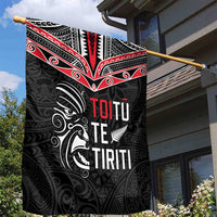 Aotearoa Toitu Te Tiriti Garden Flag New Zealand Honour The Treaty LT05 - Polynesian Pride