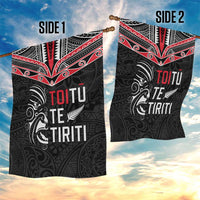 Aotearoa Toitu Te Tiriti Garden Flag New Zealand Honour The Treaty LT05 - Polynesian Pride