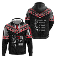 Aotearoa Toitu Te Tiriti Hoodie New Zealand Honour The Treaty LT05 - Polynesian Pride