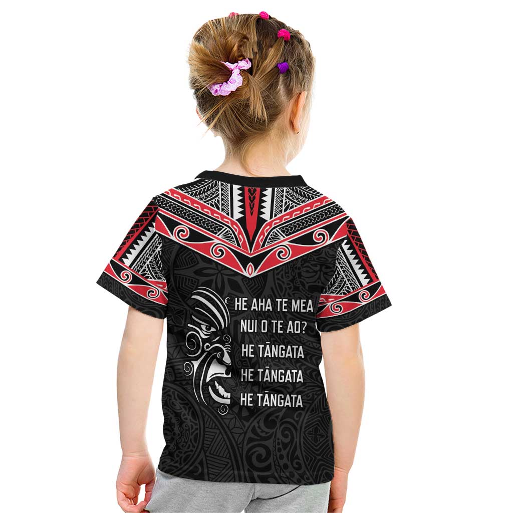 Aotearoa Toitu Te Tiriti Kid T Shirt New Zealand Honour The Treaty LT05 - Polynesian Pride