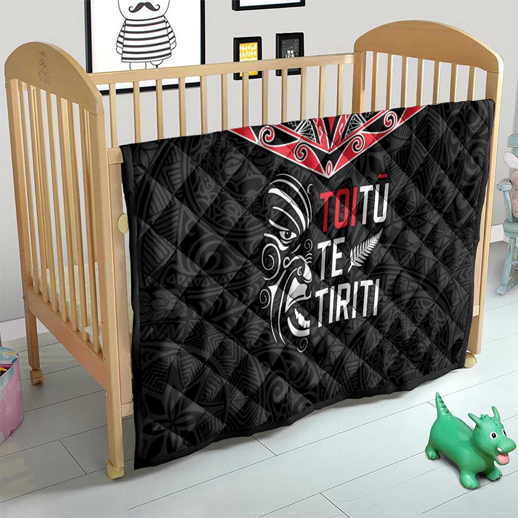 Aotearoa Toitu Te Tiriti Quilt New Zealand Honour The Treaty LT05 - Polynesian Pride