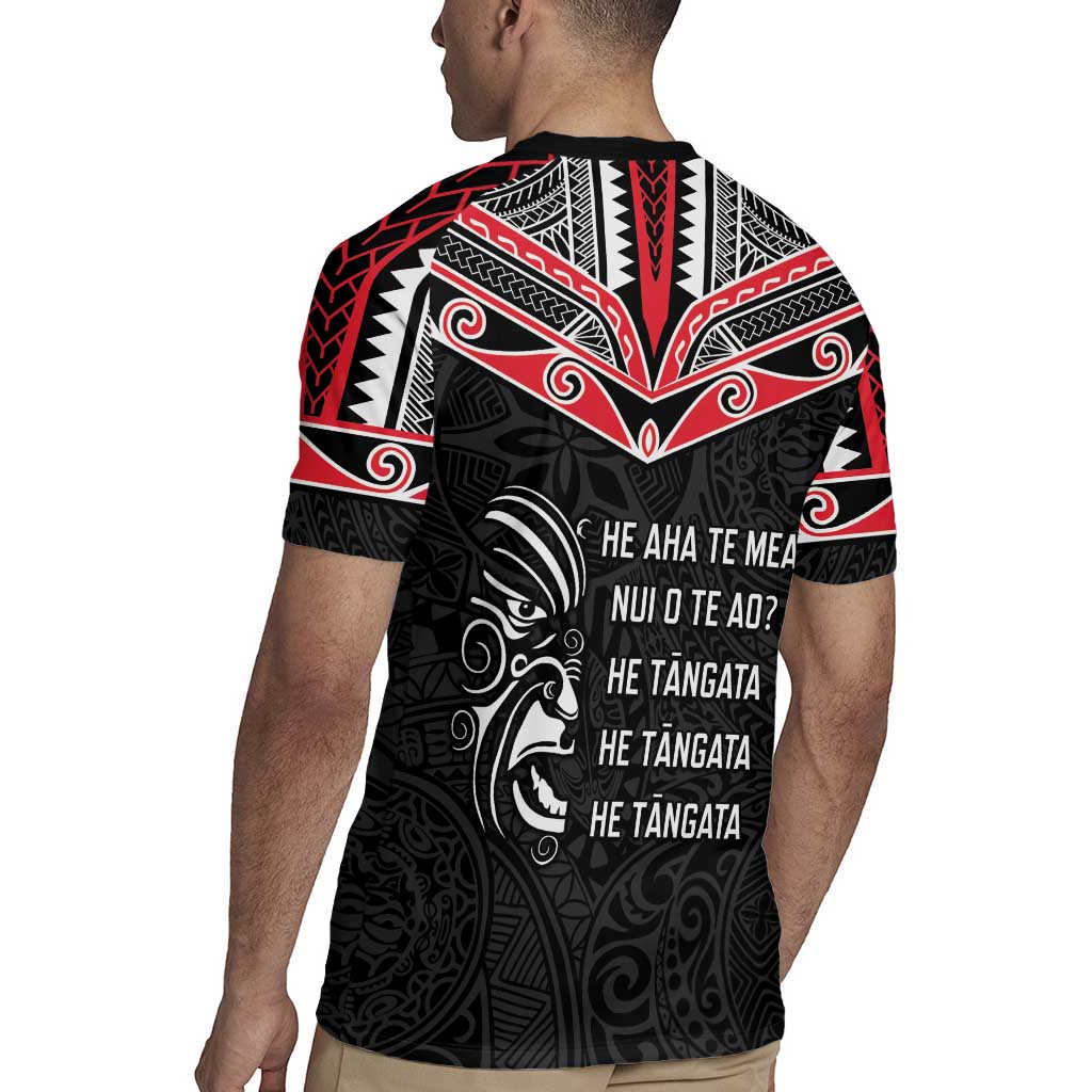 Aotearoa Toitu Te Tiriti Rugby Jersey New Zealand Honour The Treaty LT05 - Polynesian Pride