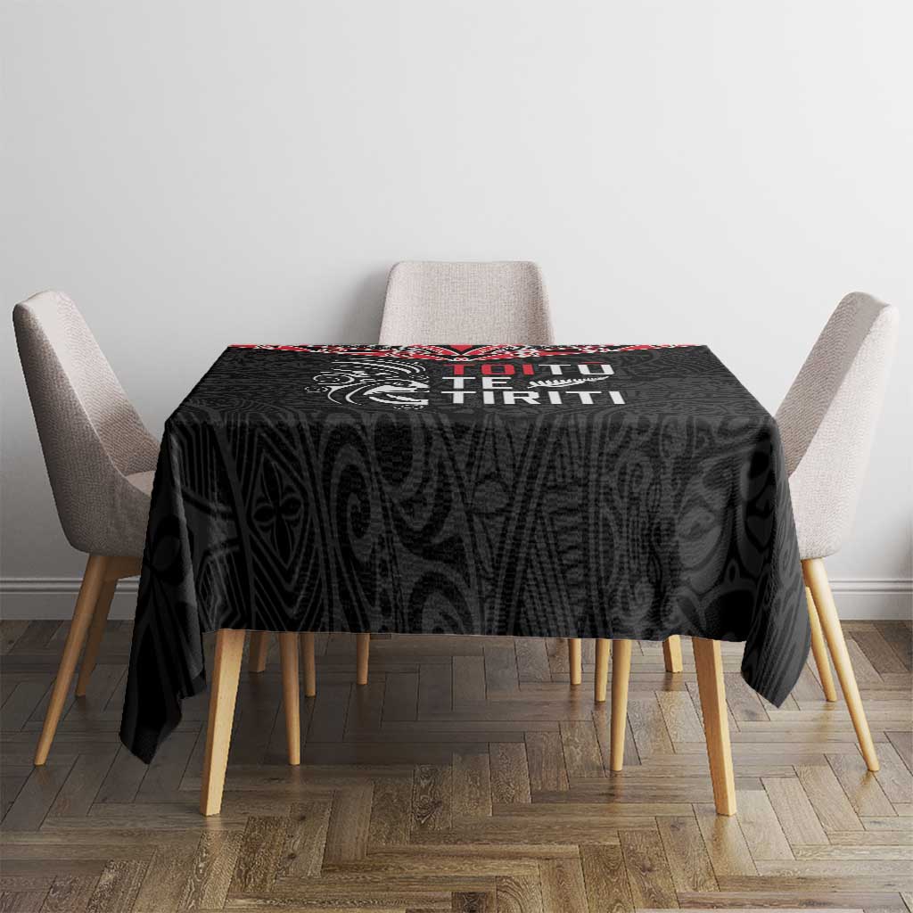 Aotearoa Toitu Te Tiriti Tablecloth New Zealand Honour The Treaty LT05 - Polynesian Pride