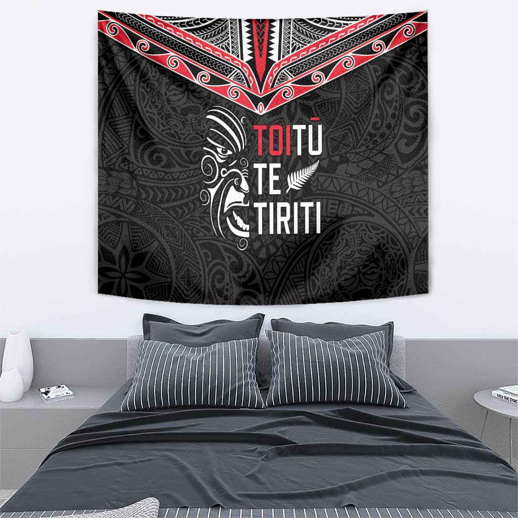 Aotearoa Toitu Te Tiriti Tapestry New Zealand Honour The Treaty LT05 - Polynesian Pride