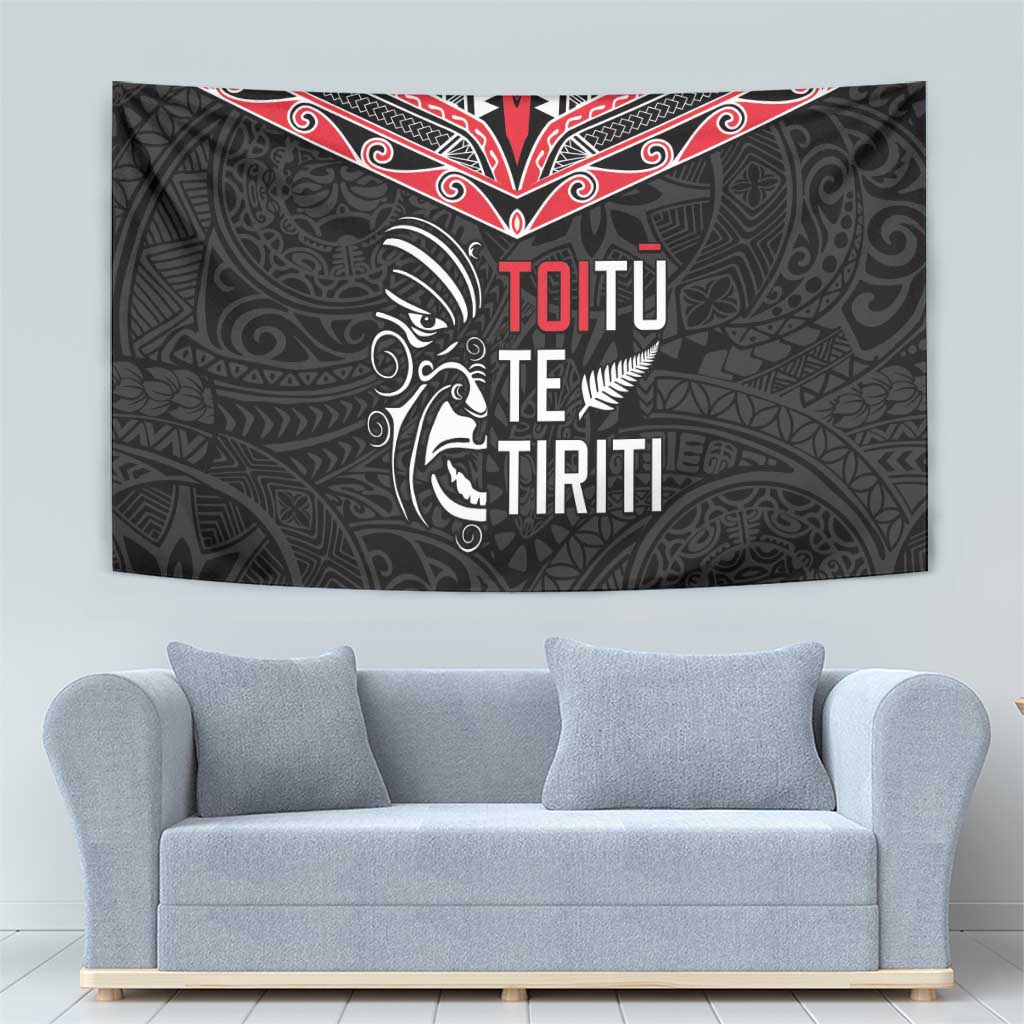 Aotearoa Toitu Te Tiriti Tapestry New Zealand Honour The Treaty LT05 - Polynesian Pride