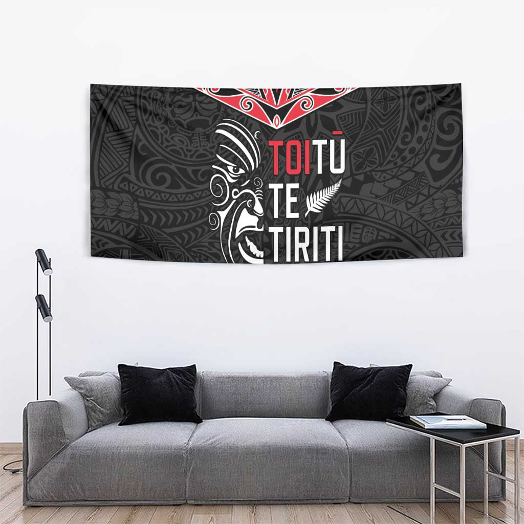 Aotearoa Toitu Te Tiriti Tapestry New Zealand Honour The Treaty LT05 - Polynesian Pride