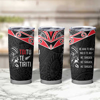 Aotearoa Toitu Te Tiriti Tumbler Cup New Zealand Honour The Treaty LT05 - Polynesian Pride