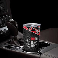 Aotearoa Toitu Te Tiriti Tumbler Cup New Zealand Honour The Treaty LT05 - Polynesian Pride