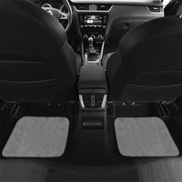 New Zealand Cricket Car Mats Black Cap Unbeatable LT05 Set 2pcs - Back Black - Polynesian Pride