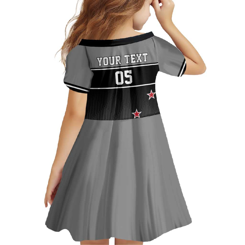 Custom New Zealand Cricket Family Matching Mermaid Dress and Hawaiian Shirt Black Cap Unbeatable LT05 - Polynesian Pride