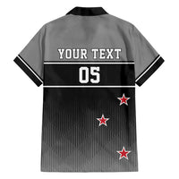 Custom New Zealand Cricket Family Matching Tank Maxi Dress and Hawaiian Shirt Black Cap Unbeatable LT05 - Polynesian Pride