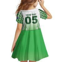 Custom Cook Islands Avaiki Rugby Family Matching Off Shoulder Maxi Dress and Hawaiian Shirt Go Champions LT05 - Polynesian Pride