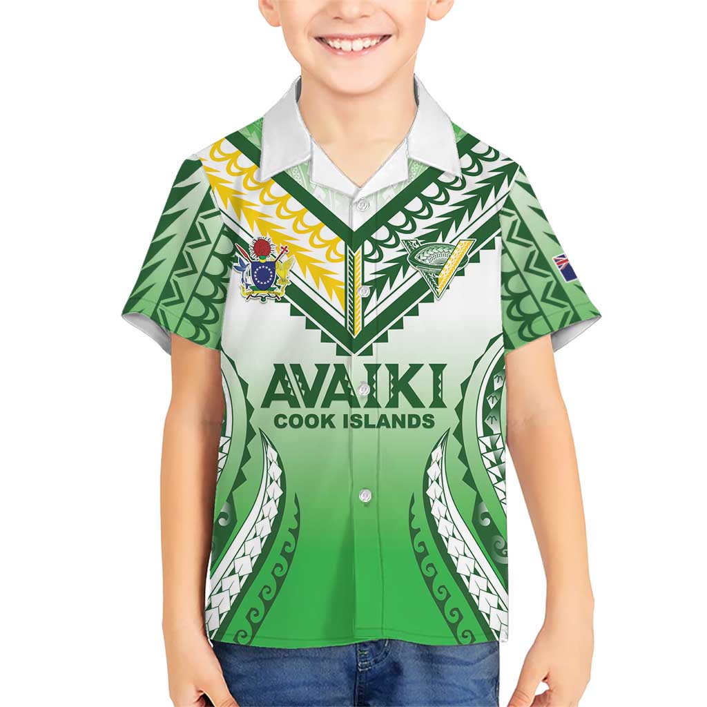 Custom Cook Islands Avaiki Rugby Hawaiian Shirt Go Champions - Polynesian Pride