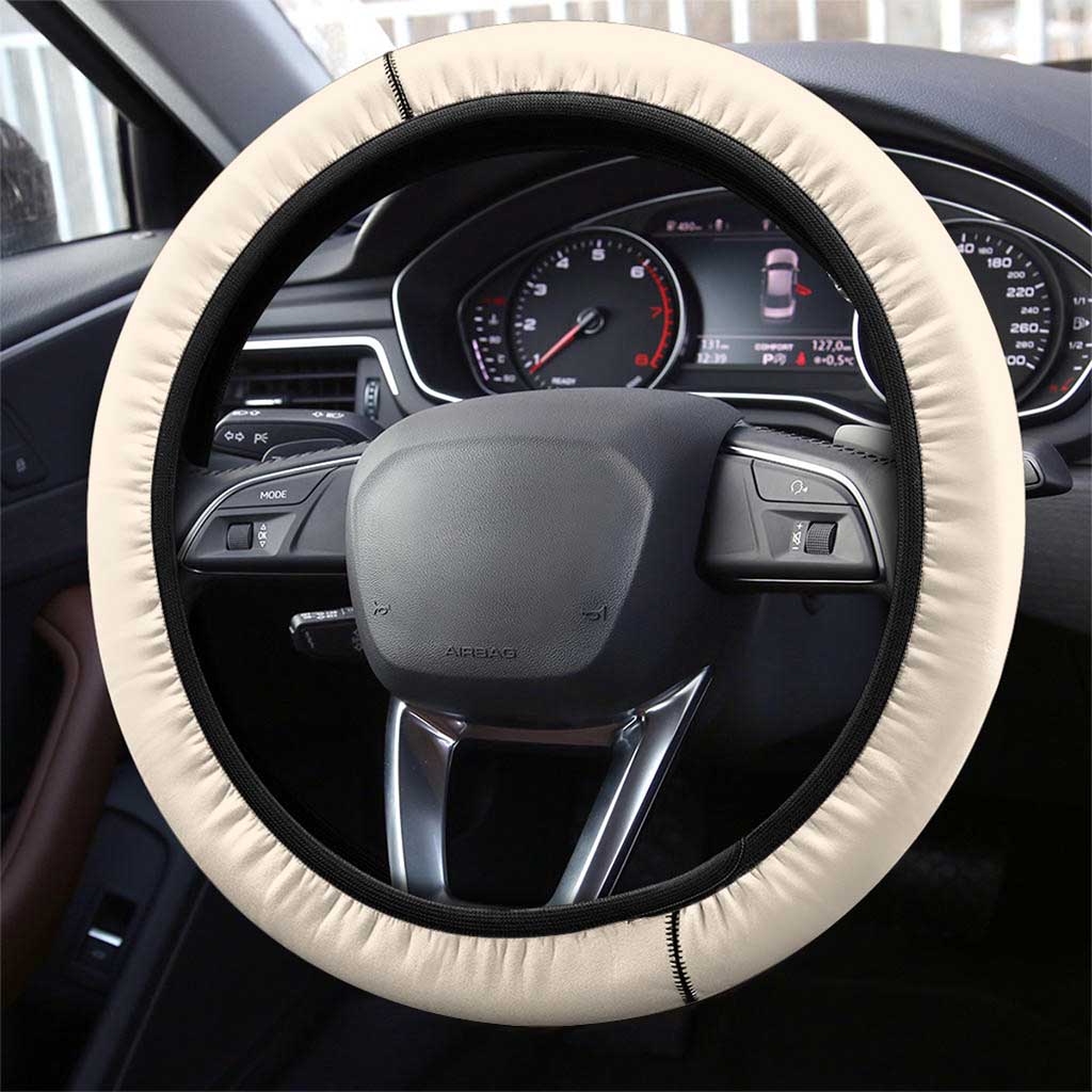 Hawaii And Japan Steering Wheel Cover Tiki With Oni Mask LT05 - Polynesian Pride