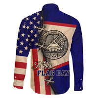 American Samoa Flag Day Family Matching Mermaid Dress and Hawaiian Shirt Polynesian Tribal Pattern LT05 - Polynesian Pride