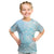 Polynesia Dolphins Under The Sea Kid T Shirt Simple Style LT05 Baby Blue - Polynesian Pride