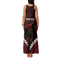 Personalised Tonga Happy Father's Day Family Matching Tank Maxi Dress and Hawaiian Shirt Ofa Lahi Atu Dad Polynesian Tribal LT05 - Polynesian Pride