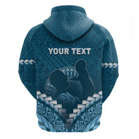 Personalised Fiji Happy Father's Day Hoodie Au Lomani Iko Dad Polynesian Tribal LT05 - Polynesian Pride