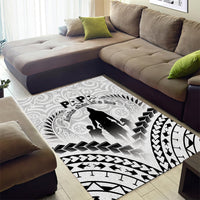 New Zealand Happy Father's Day Area Rug Aroha Ahau Ki A Koe Papa Polynesian Tribal LT05 - Polynesian Pride