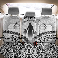 New Zealand Happy Father's Day Back Car Seat Cover Aroha Ahau Ki A Koe Papa Polynesian Tribal LT05 - Polynesian Pride