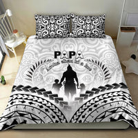 New Zealand Happy Father's Day Bedding Set Aroha Ahau Ki A Koe Papa Polynesian Tribal LT05 - Polynesian Pride