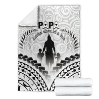 New Zealand Happy Father's Day Blanket Aroha Ahau Ki A Koe Papa Polynesian Tribal LT05 - Polynesian Pride