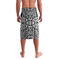 Personalised New Zealand Happy Father's Day Lavalava Aroha Ahau Ki A Koe Papa Polynesian Tribal LT05 - Polynesian Pride